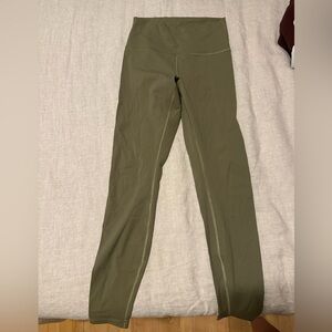 Lululemon Align Leggings in Light Green